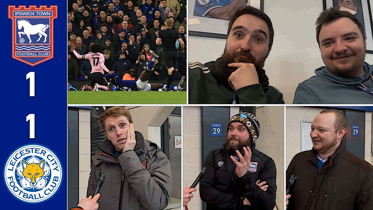 GAMEDAY - Ipswich Town denied late penalty in Foxes draw
