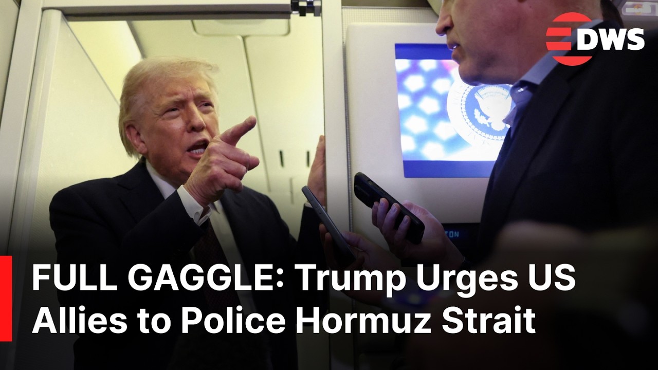 FULL PRESSER: Trump Says US “Essentially Defeated Iran,” Urges NATO to Police Hormuz Strait | AC1G