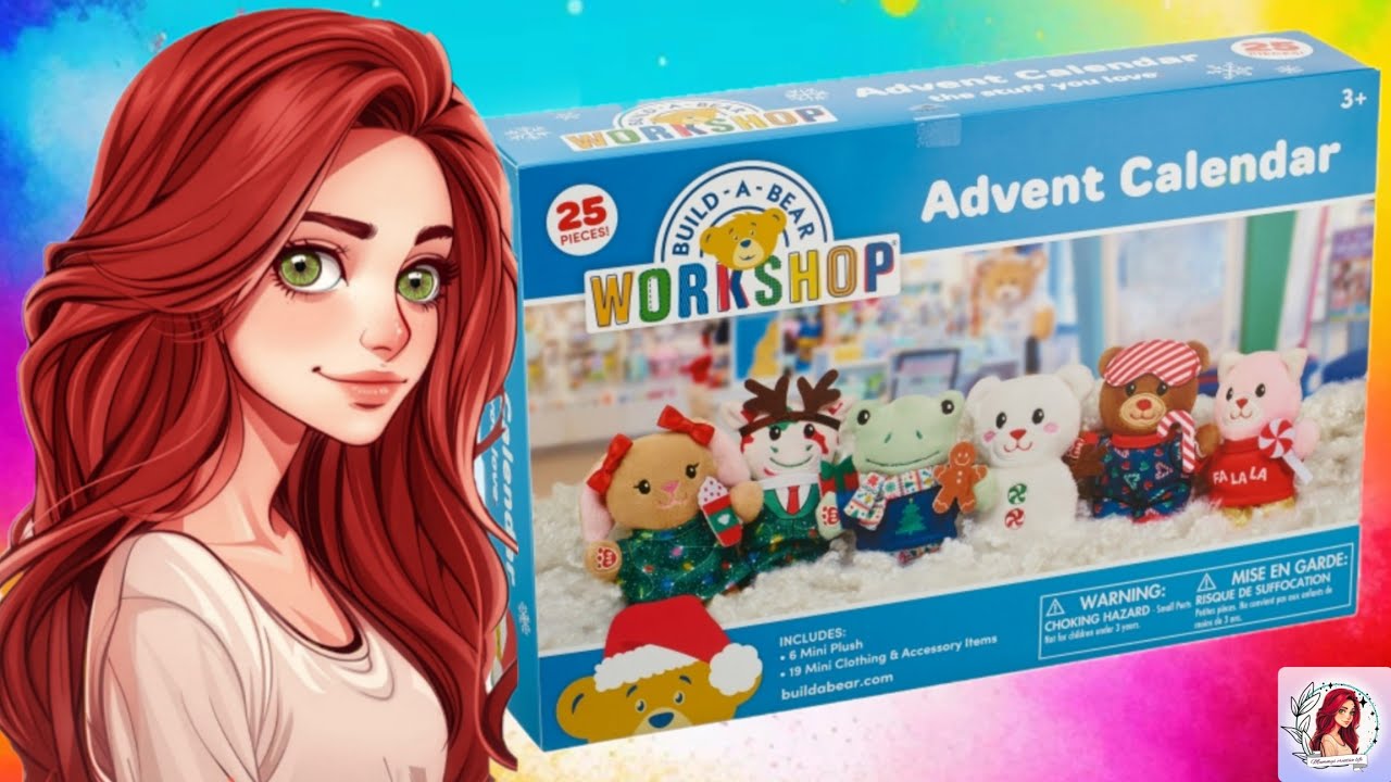 Opening Build-A-Bear's 2025 Christmas Advent Calendar