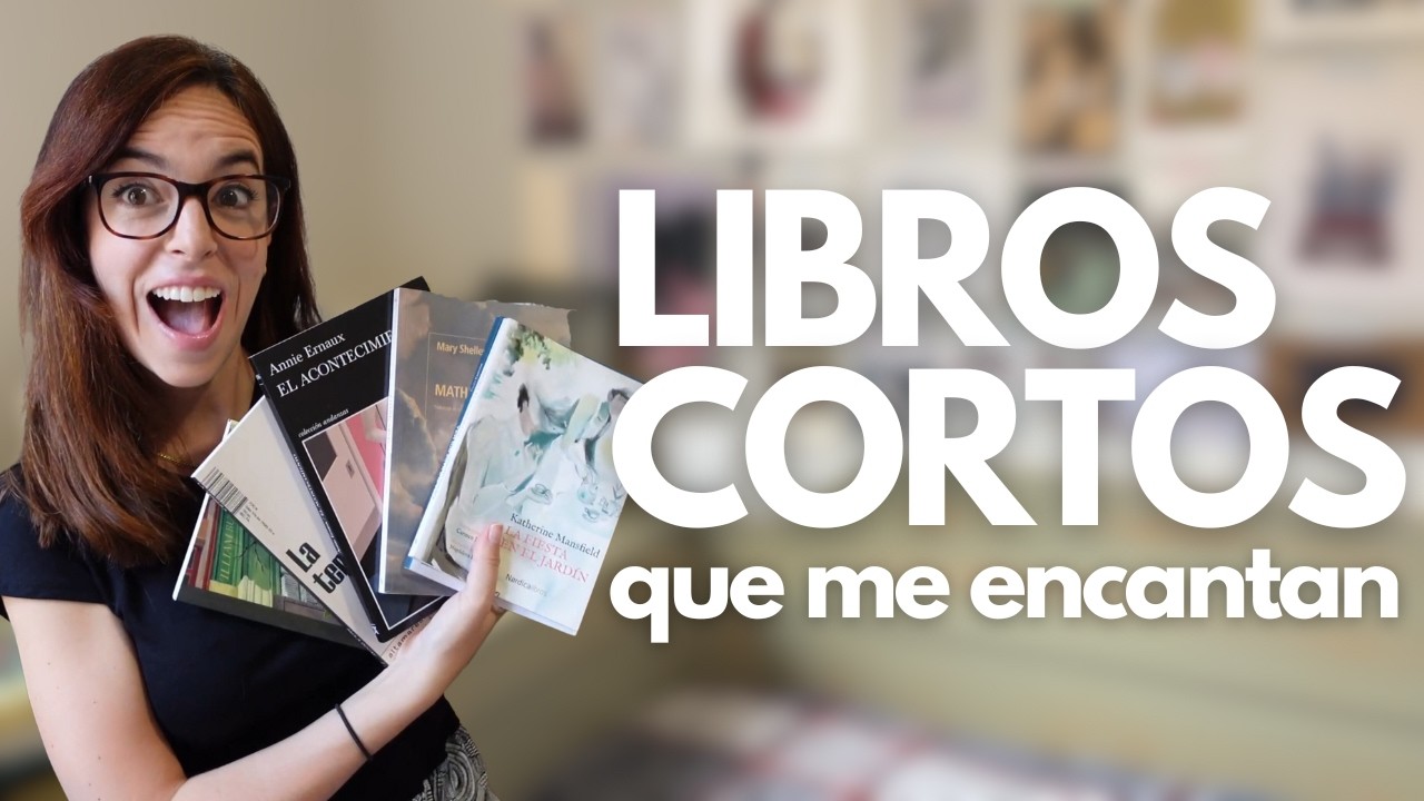 📚 LIBROS CORTOS perfectos para leer de una sentada (o en un día) 📚 ¡CORTOS pero INOLVIDABLES!