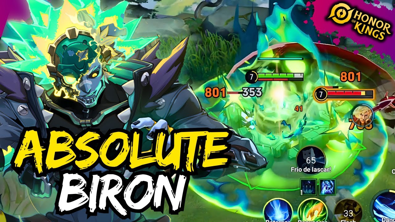 ABSOLUTE BIRON COM SUA NOVA SKIN | HONOR OF KINGS
