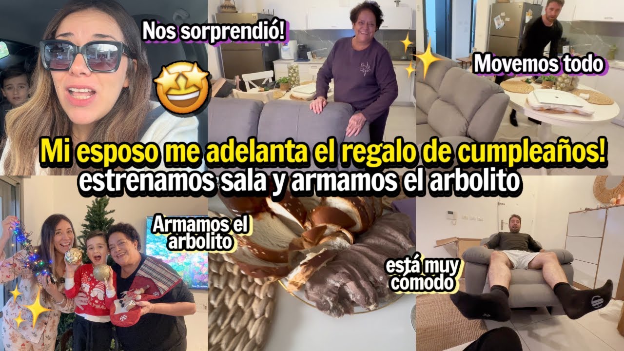 Tenemos nueva SALA! 😍| Hacemos CAMBIOS en la CASA 🤪 | PONEMOS la DECORACI&Oacute;N de INVIERNO ✨