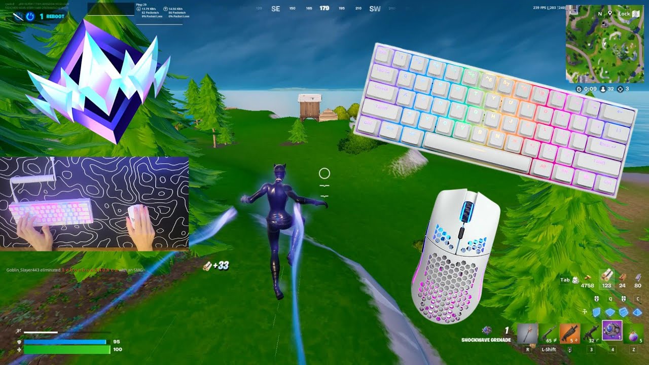 Anne Pro 2 ASMR 😴 OG Ranked Reload 🏆 Satisfying Keyboard Fortnite 240 FPS 4K
