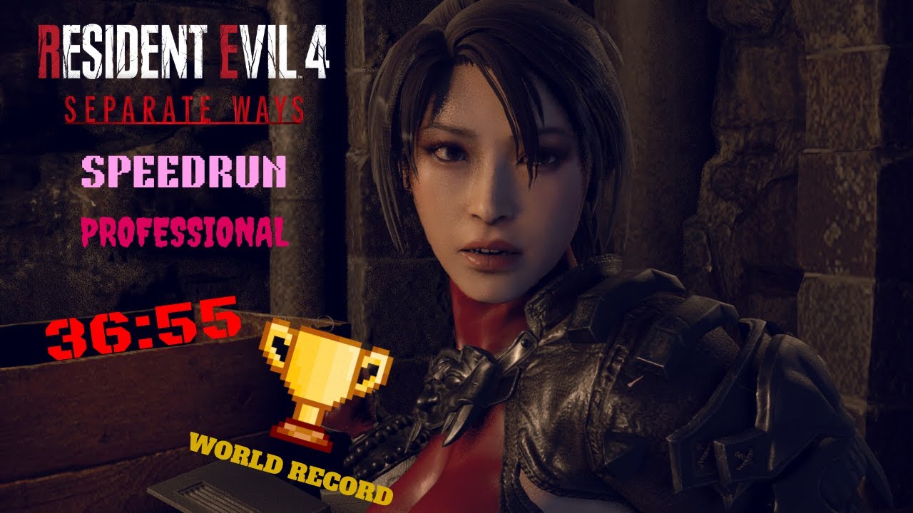 RE4R Separate Ways Any% Pro Speedrun 36:55 IGT (Former World Record)