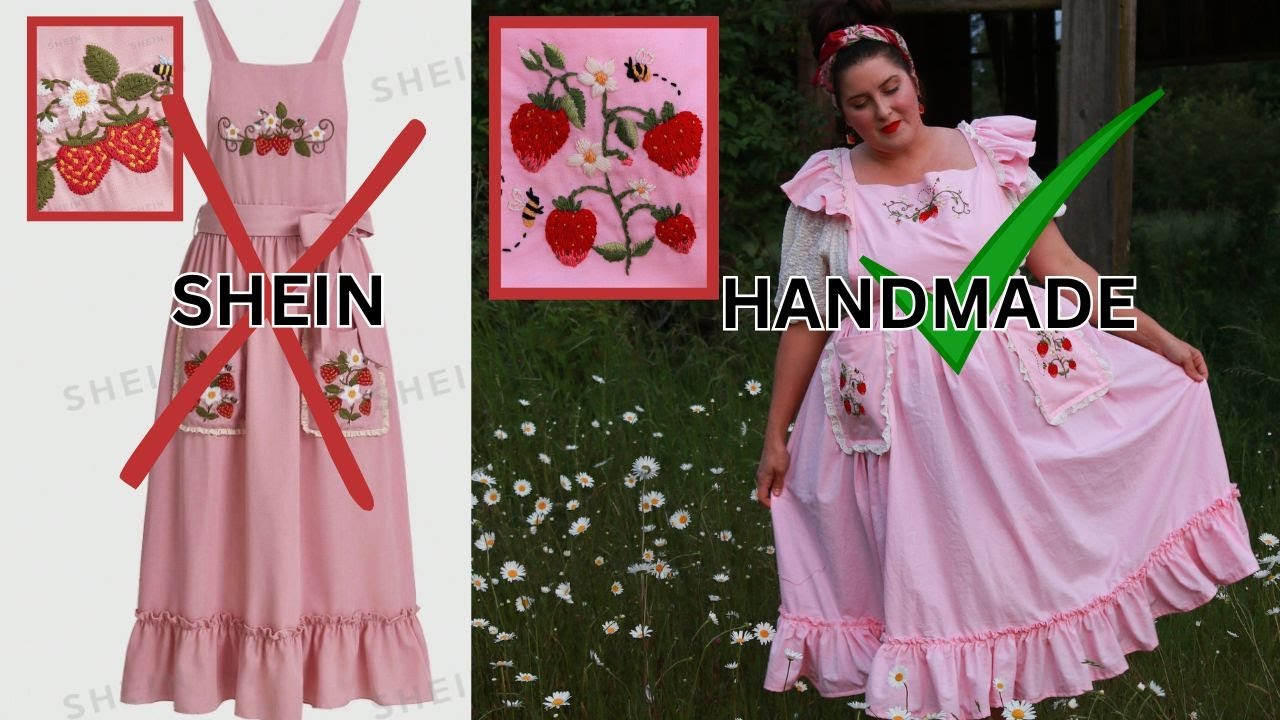 Making Another SHEIN Dress because DON'T SHOP THERE (also, it was cheaper???)