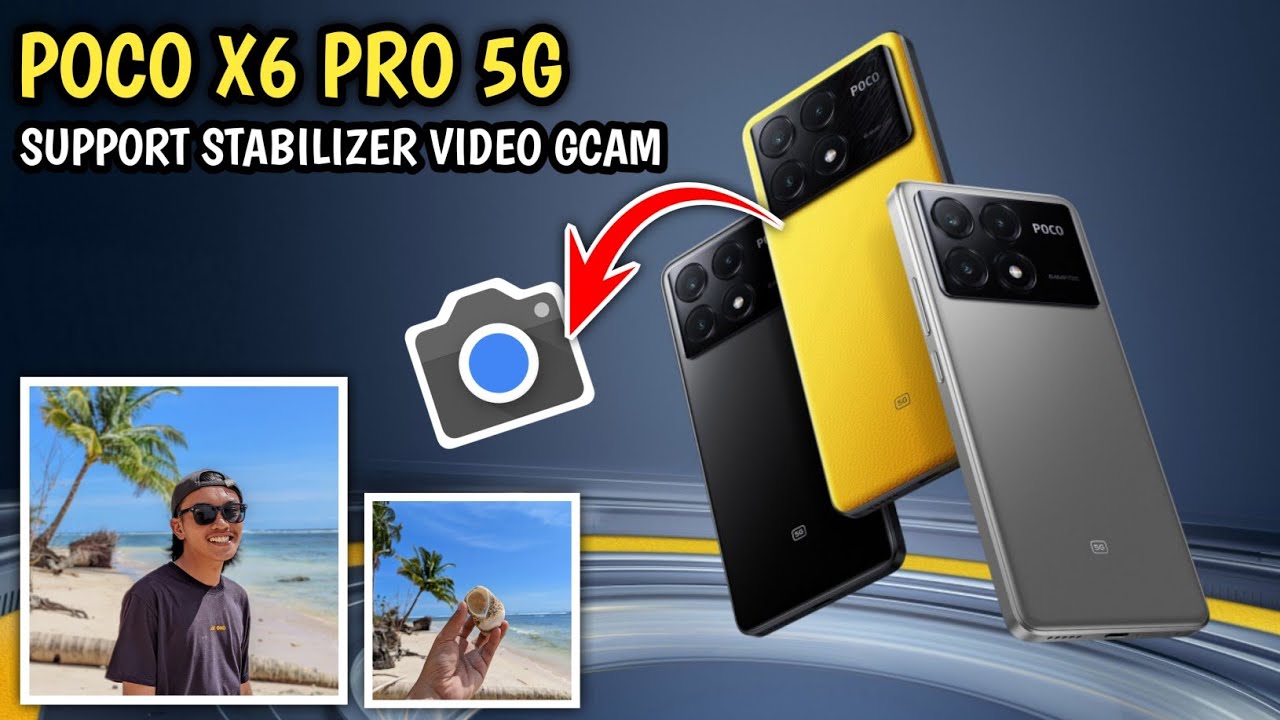 Video Gcam Stabilizer POCO X6 PRO 5G Dimensity 8300 ultra‼️ Gcam Lmc8.4 Config iPhone 16 Stabilizer🔥