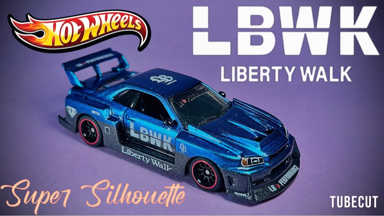 Nissan Skyline ER34 Liberty Walk Super Silhouette Hotwheels Custom