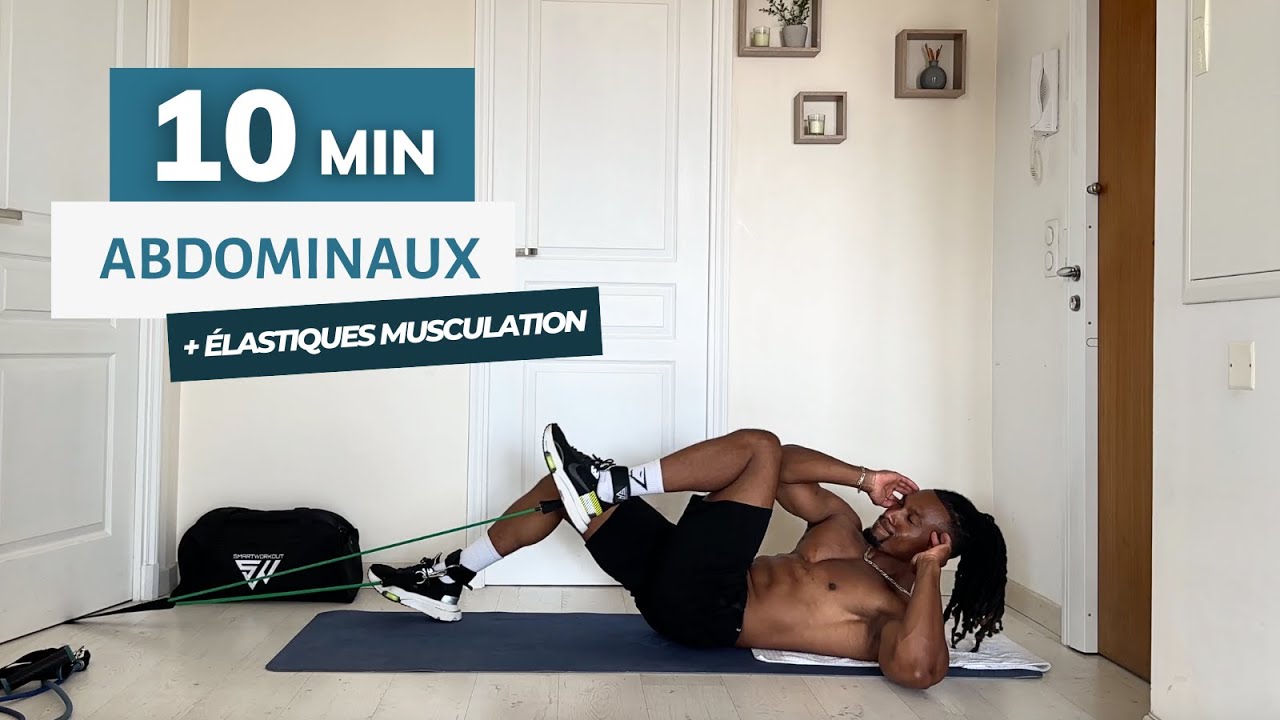 Séance ABDOMINAUX avec élastiques