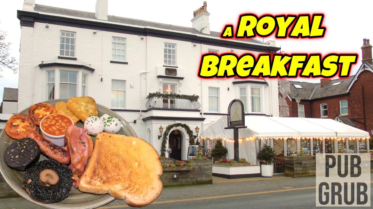 A Royal Breakfast at The Queens Hotel Lytham, Full English Review on the Promenade