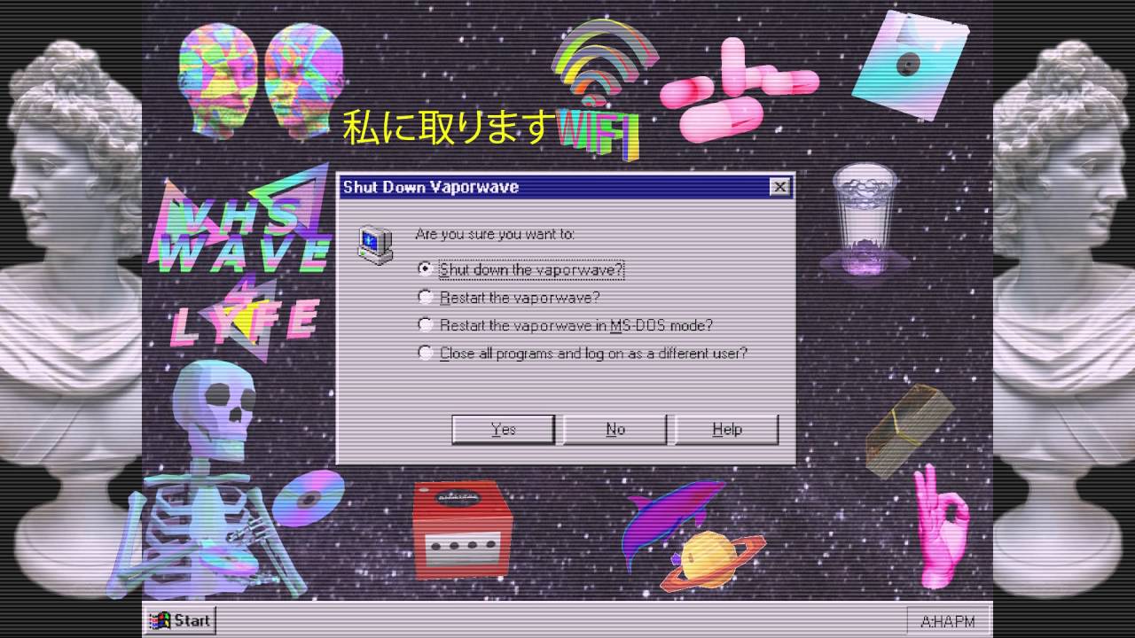 Ｔａｋｅ  Ｏｎ  Ｍｅ  －  Ｖａｐｏｒｗａｖｅ