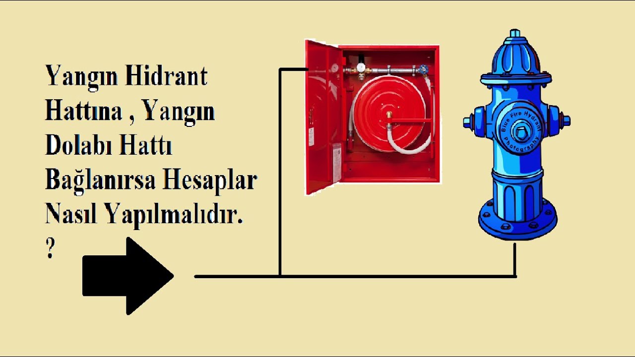 Yangın Hidrant Hattına , Yangın Dolabı Hattı Bağlanırsa Hesaplar Nasıl Yapılmalıdır. ?