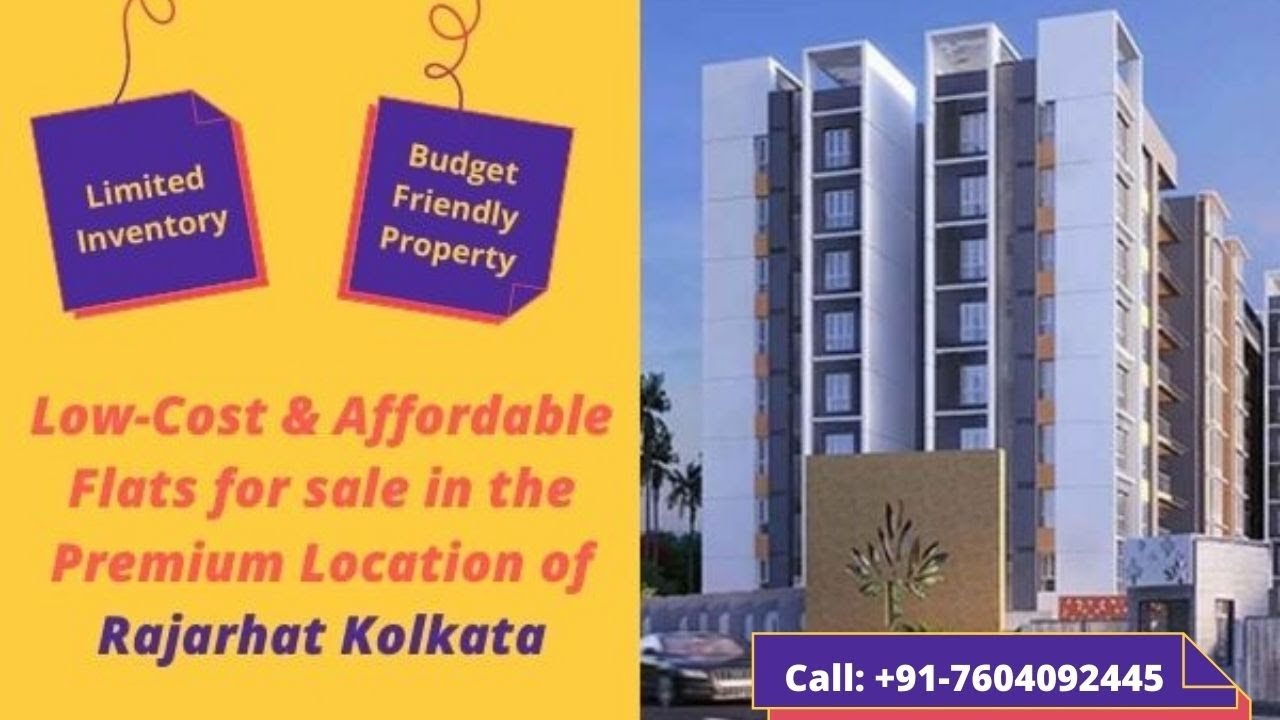 Top 5 Low Cost Flats For Sale in Rajarhat Kolkata | ☎️+91-7604092445 | Budget Friendly Projects
