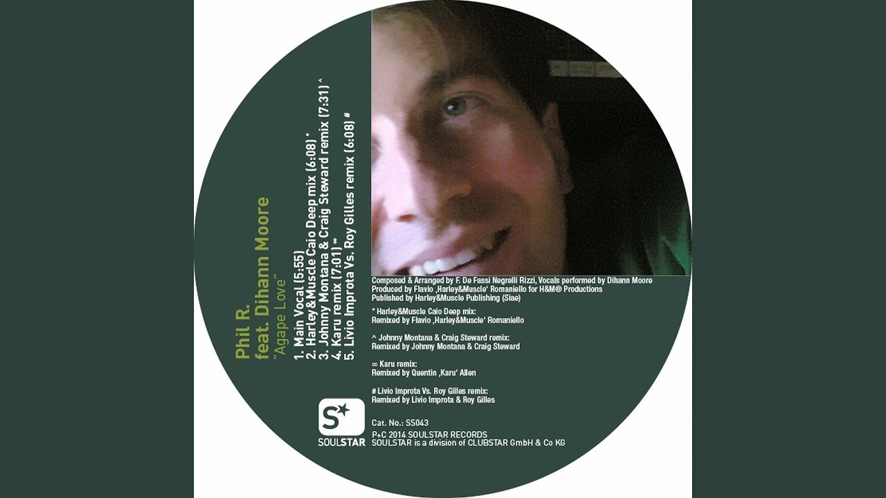 Agape Love (feat. Dihann Moore) (Main Vocal)