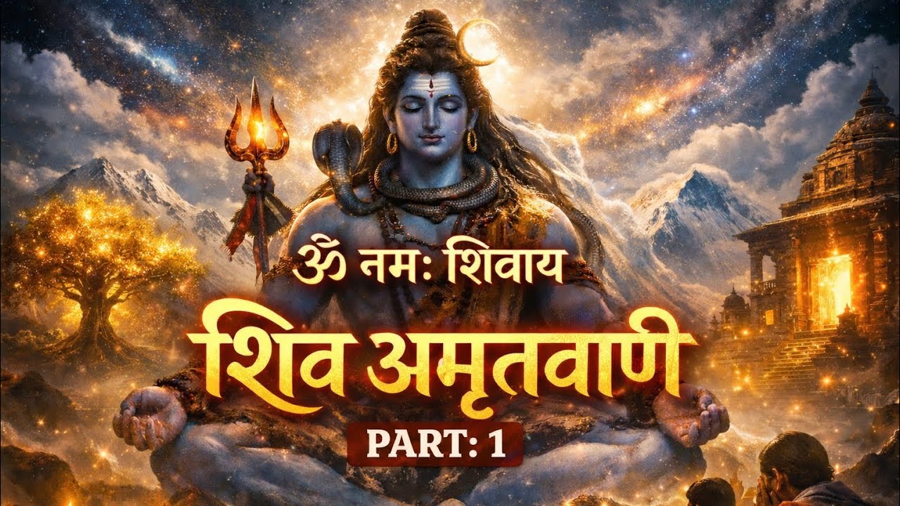 शिव अमृतवाणी Part-1 | ॐ नमः शिवाय | सुनते ही जीवन के दुख दूर होंगे | Shiv Amritwani 🙏