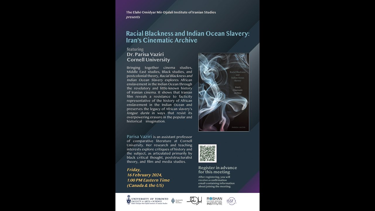 Event Promo Video: Book Launch:Racial Blackness and Indian Ocean Slavery