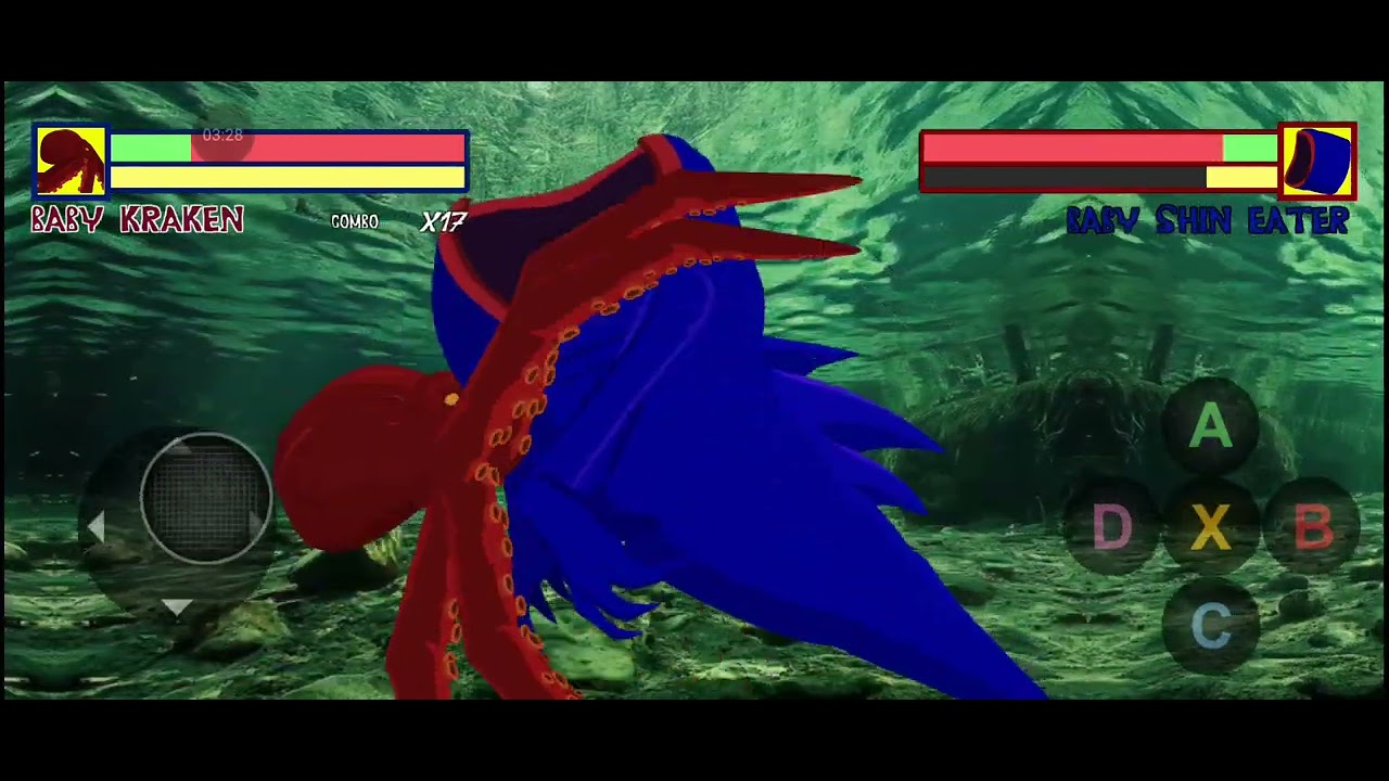 KRAKEN vs monstros marinhos 