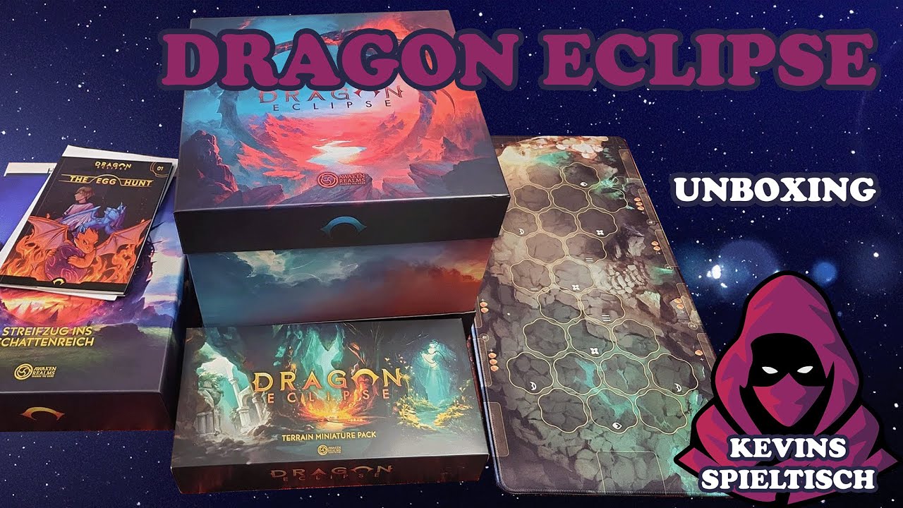 Dragon Eclipse Unboxing 🐉 | Episches Pokemon-Spiel ausgepackt