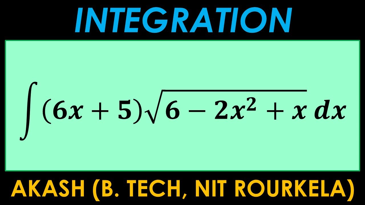 Интеграция 7 баллов Важный вопрос 11 | (6x+5)√(6-2x^2+x)