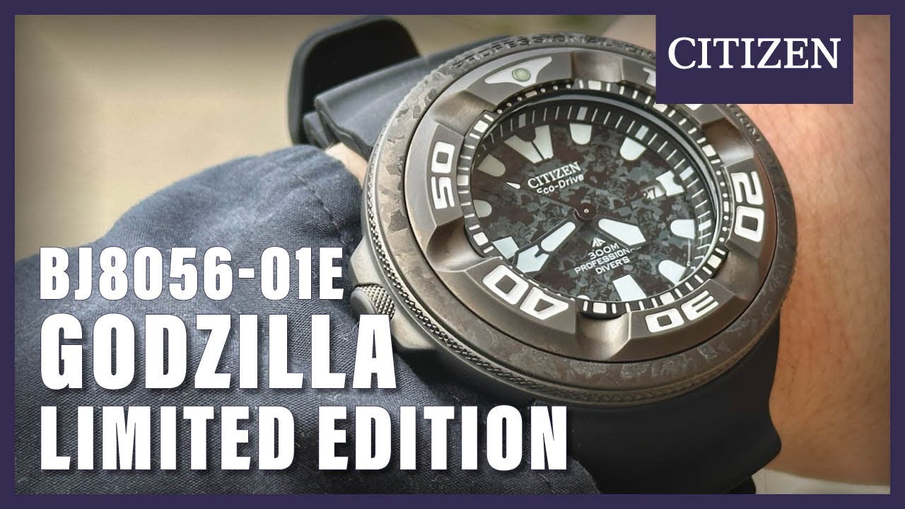 Unboxing The Citizen Promaster Godzilla BJ8056-01E Limited
