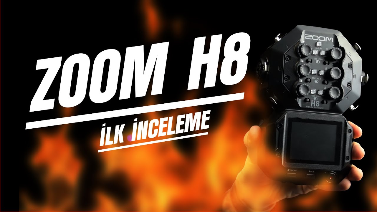 Zoom H8 İnceleme Kutu Açılışı ve İlk İzlenim - Sorularınızı Alıyorum