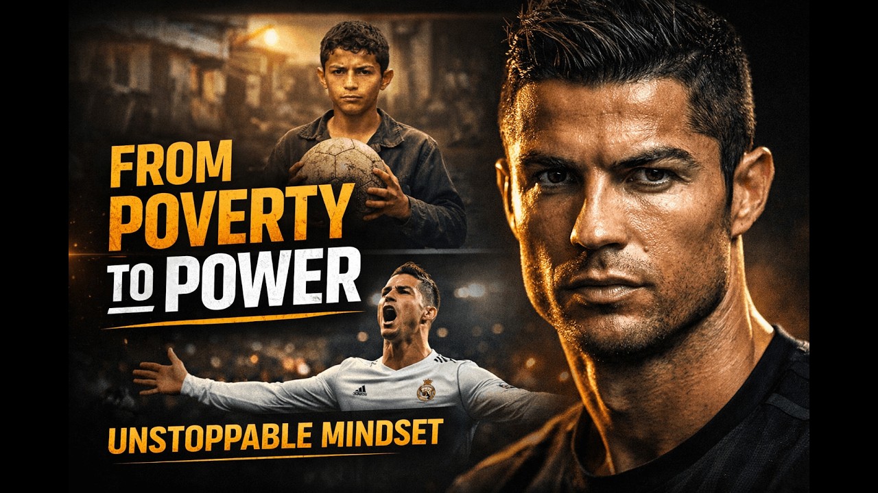 The Mentality That Made Cristiano Ronaldo Unstoppable | From Poverty to Global Icon