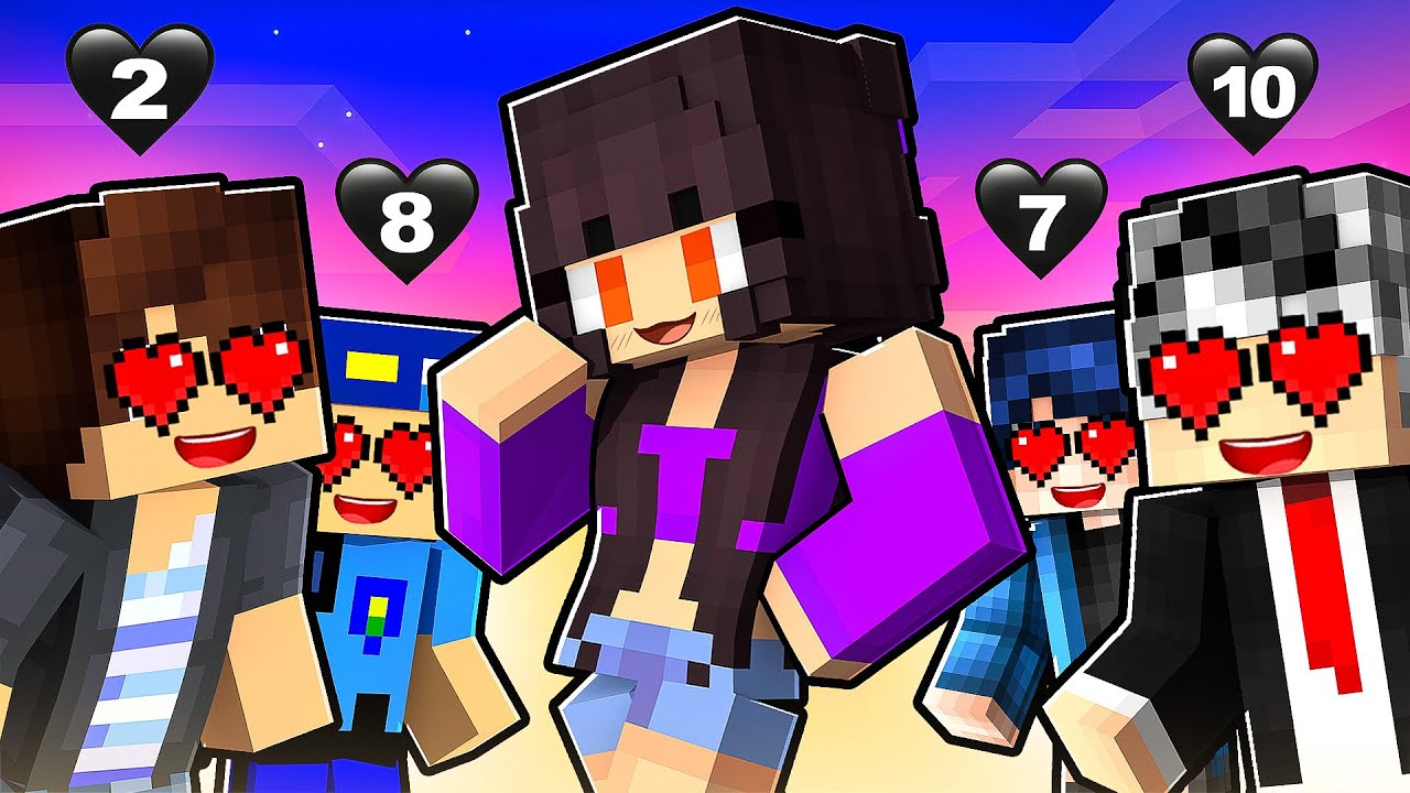 GÖKÇE hangi ERKEKLE SEVGİLİ olacak - MİNECRAFT