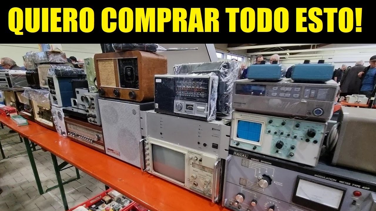 UN MERCADO DE PULGAS DE RADIOAFICIONADO EN ALEMANIA (Funktag Kassel 2023 HAMFEST)