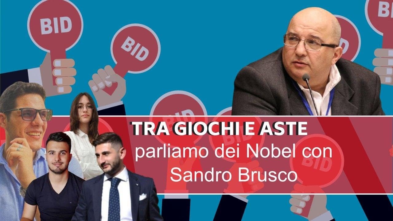 Premio Nobel Economia 2020 tra giochi e aste. Con Sandro Brusco