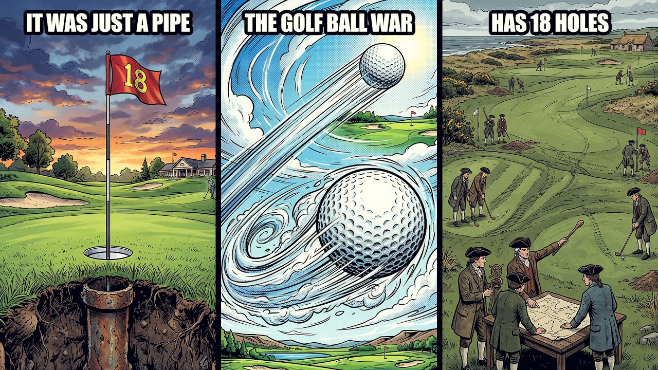 Dlaczego pole golfowe ma 18 dołk&oacute;w (nigdy tego nie planowano)