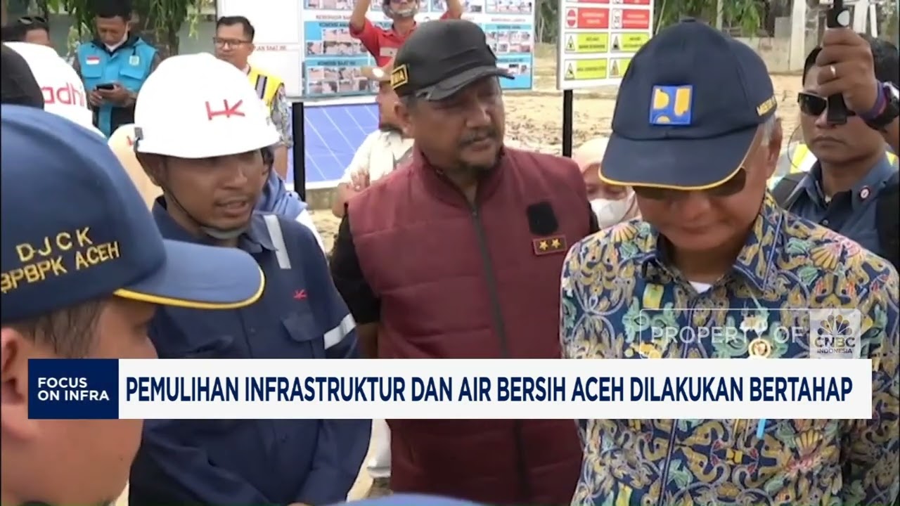 Menteri PU Tegaskan Pemulihan Infrastruktur & Air Bersih Aceh Dilakukan Bertahap