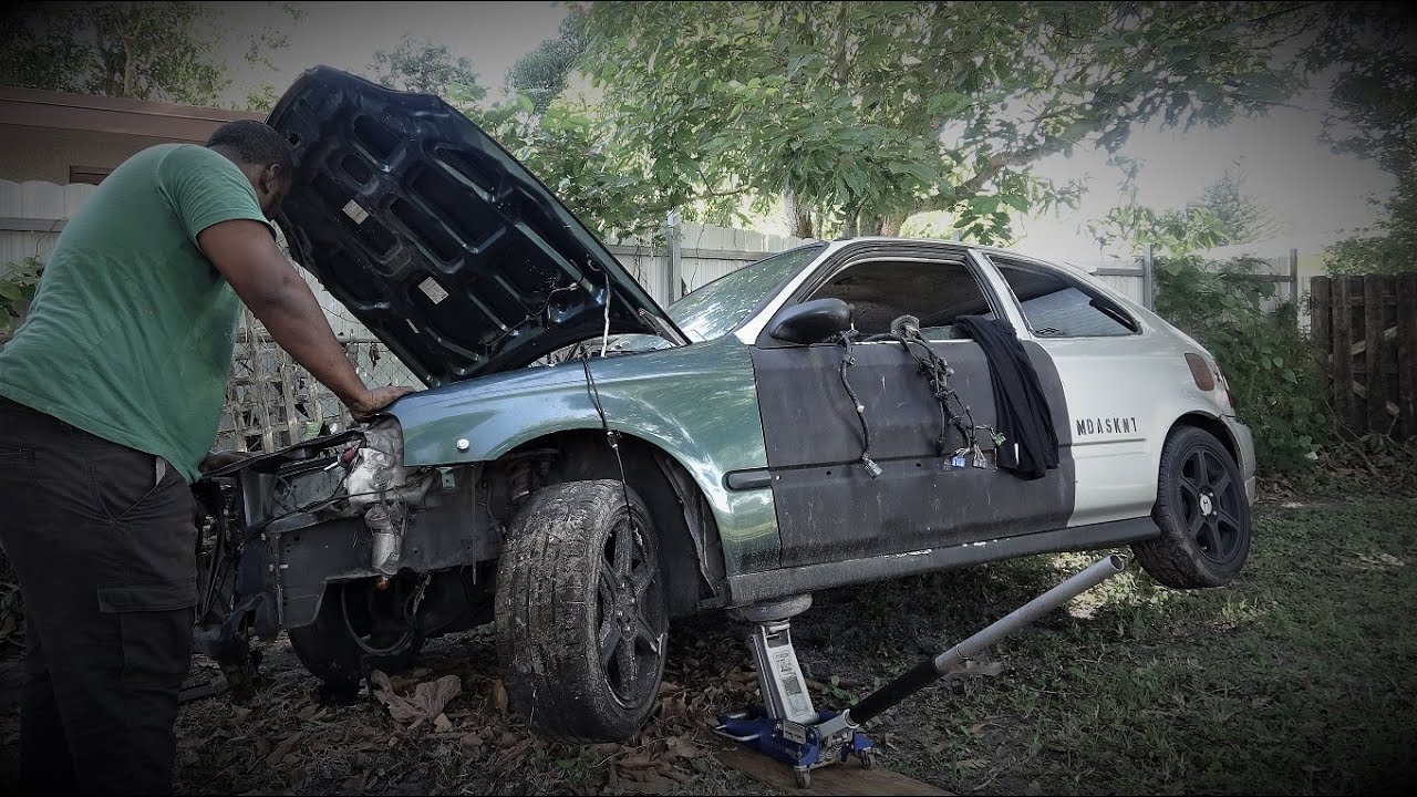 Boost Films SFL - Civic Build Pt3 Dropped the motor and got some goodies