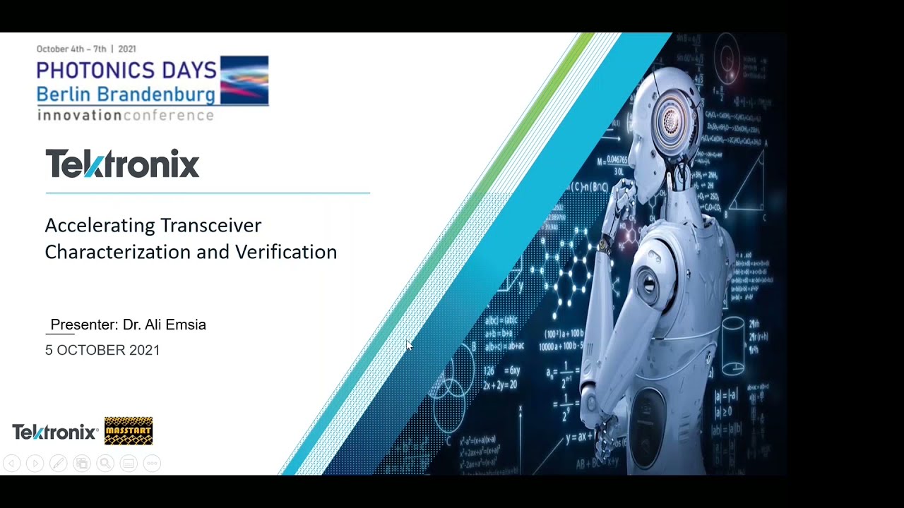 Accelerating Transceiver Characterization and Verification, Tektronix, PDBB21