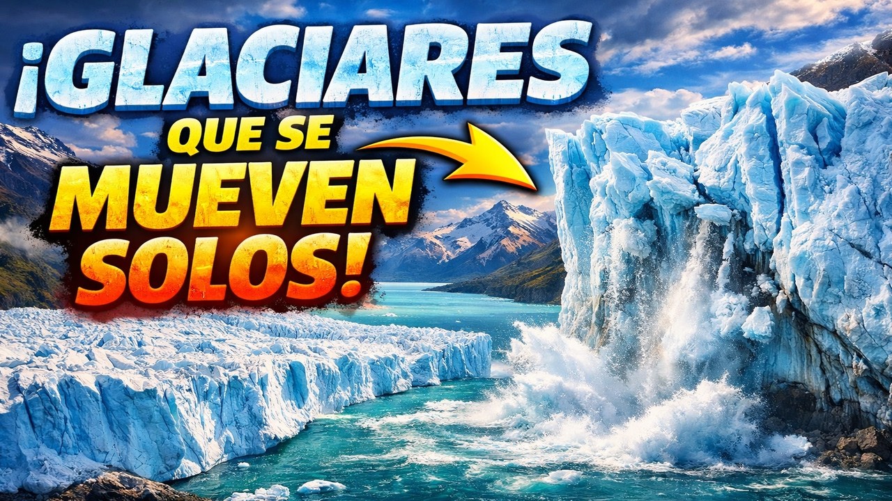 Los glaciares que se mueven solos en Argentina y te dejarán sin palabras