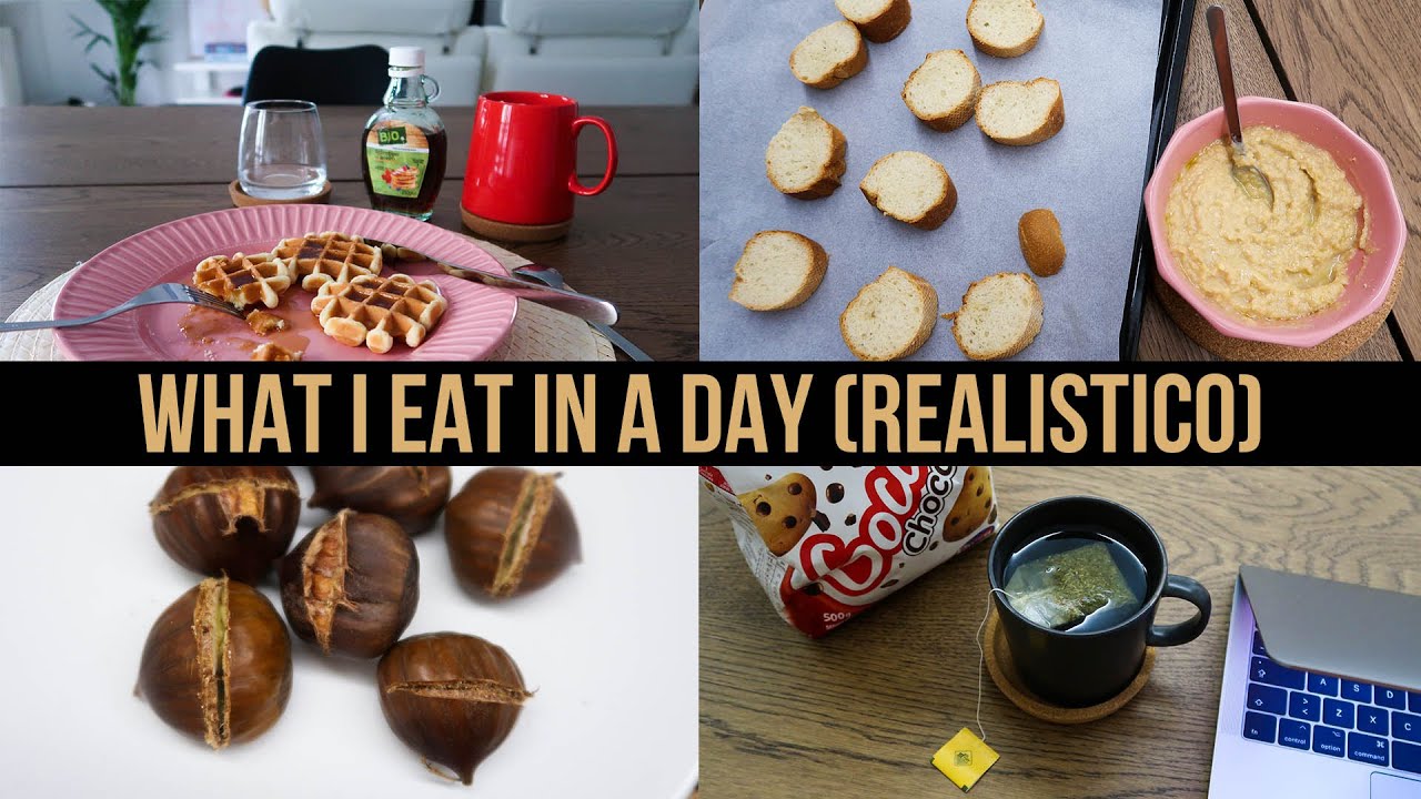 WHAT I EAT IN A DAY // di una giornata di corsa realistica 🌰🍪🍵