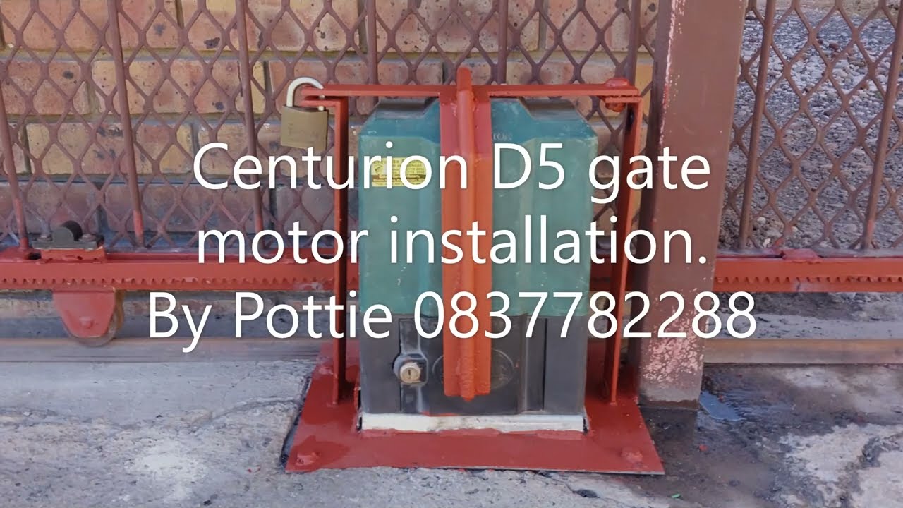 Centurion D5 gate motor installer Meyerton, Riversdale Pottie 0837782288