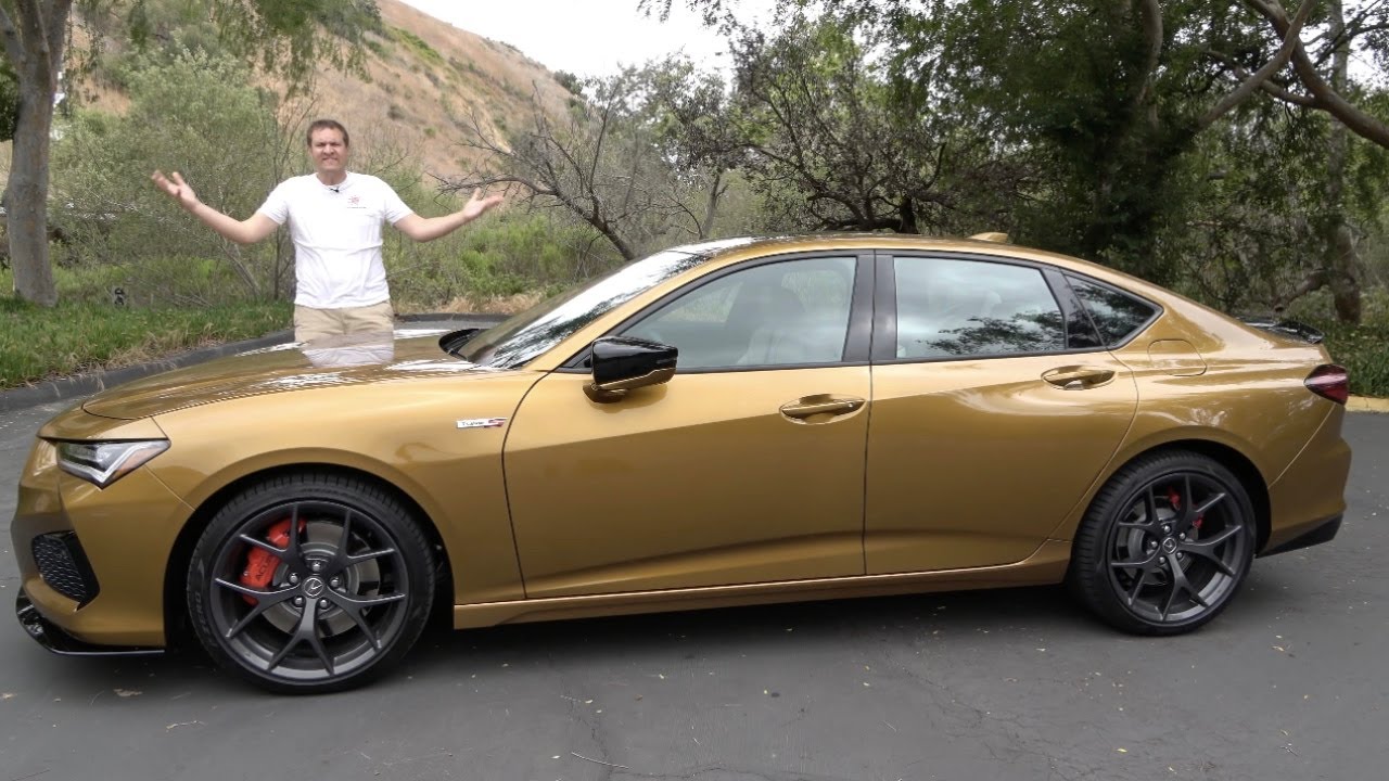 Acura TLX Type S 2021 года - это неожиданно спортивный седан от Acura