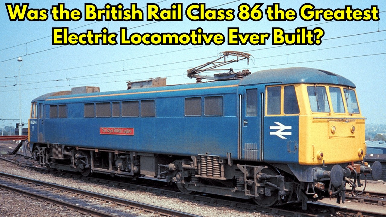 Был ли British Rail Class 86 величайшим электровозом из когда-либо построенных? #Class86 #locomot...