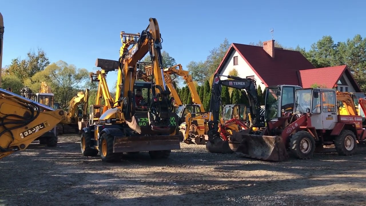 JCB HYDRADIG 110 2017R ŁADOWARKA KOŁOWA KM MASZYNY BUDOWLANE WWW.KMRENT.PL 56-300 MILICZ