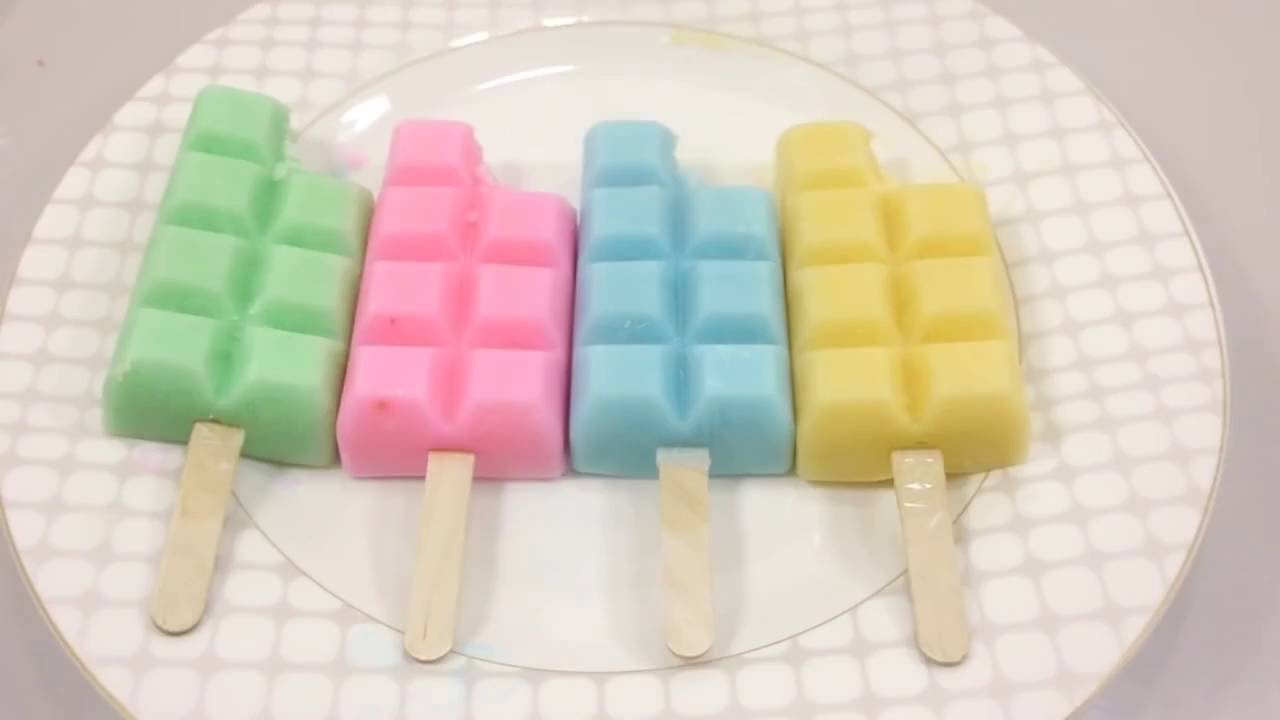 DIY How to Make Yogurt Milk Ice Cream Recipe PomPom !!