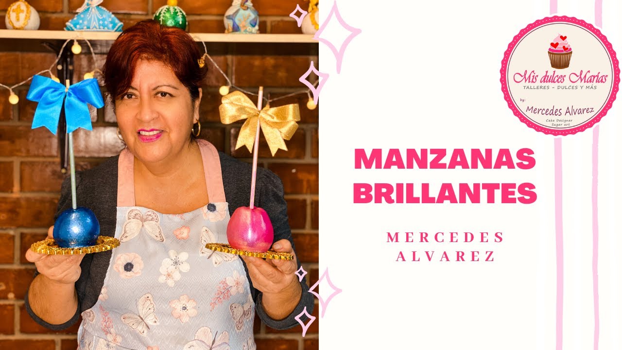Manzanas de chocolate brillantes con Hobbycor