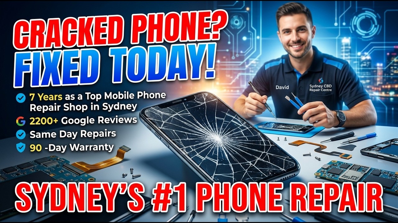 Cracked Google Pixel 9 Pro Screen Replacement in Sydney (2026) – Fast On-the-Spot Repair