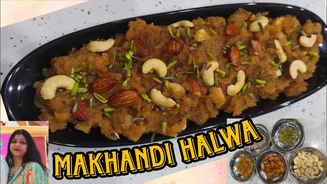 Banayein healthy and tasty halwa || Makhandi halwa recipe😋