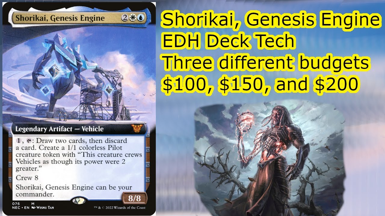 Magic the Gathering | Shorikai, Genesis Engine $100-200 Budget EDH Deck Tech JAJAM league #mtg