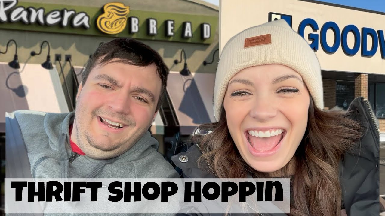 Craig And Steph Day | Panera Bread |Thrift Shop Hoppin Haul | The Craig A VanderVeer Productions