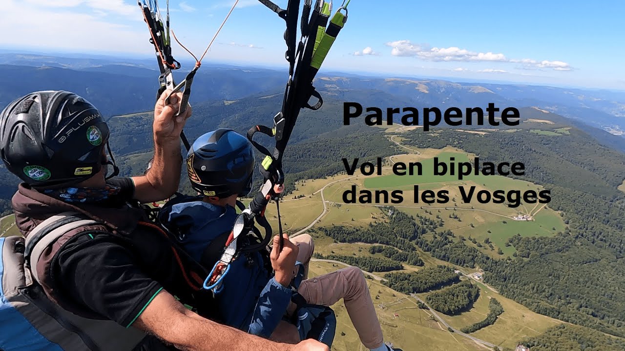 Vol en biplace PARAPENTE