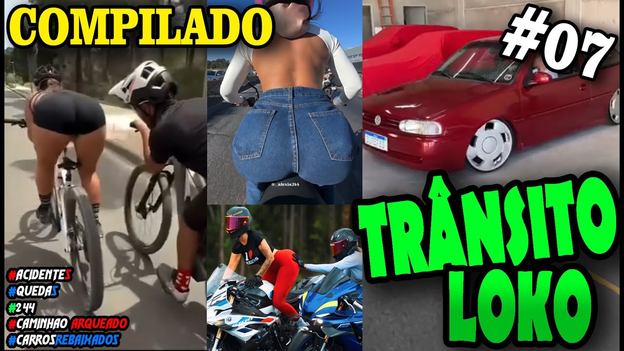 TRANSITO LOKO #07 #carros #motos #caminhões #grau #carrosrebaixados