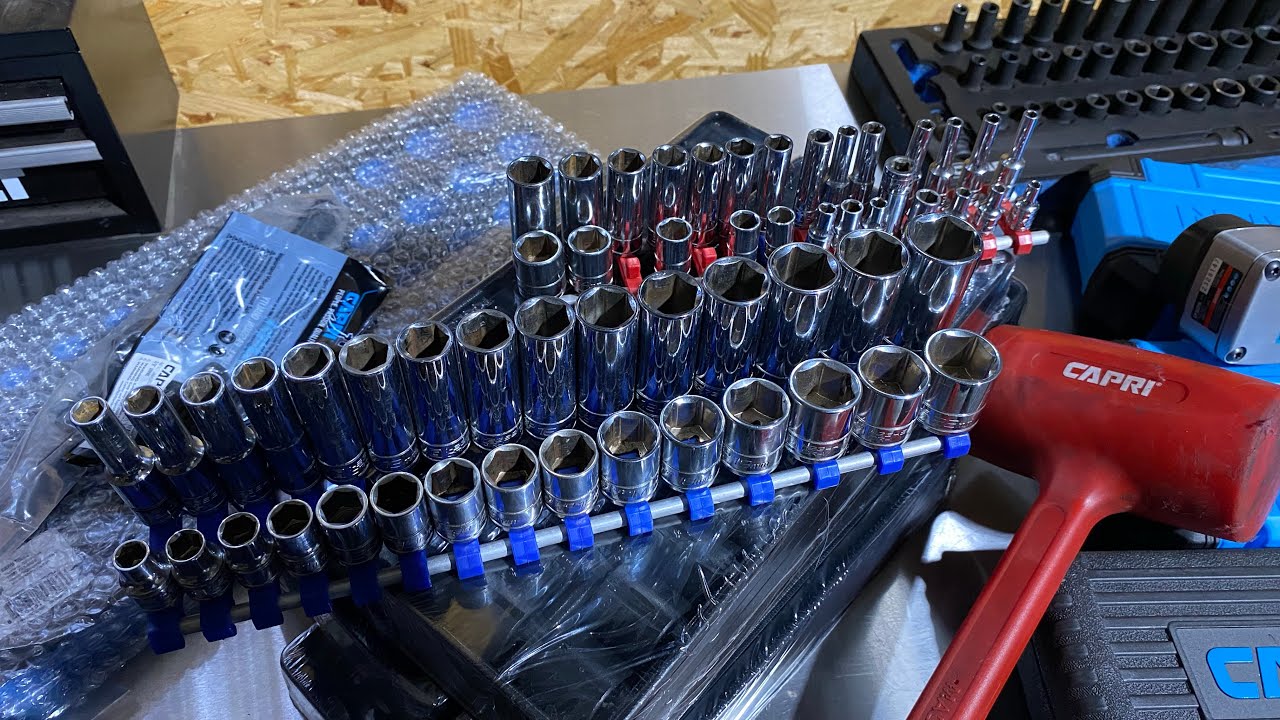 Day 5: Capri Tools 3/8” Dr. Chrome Deep & Shallow Socket Set. You can’t kill them if you tried!!!