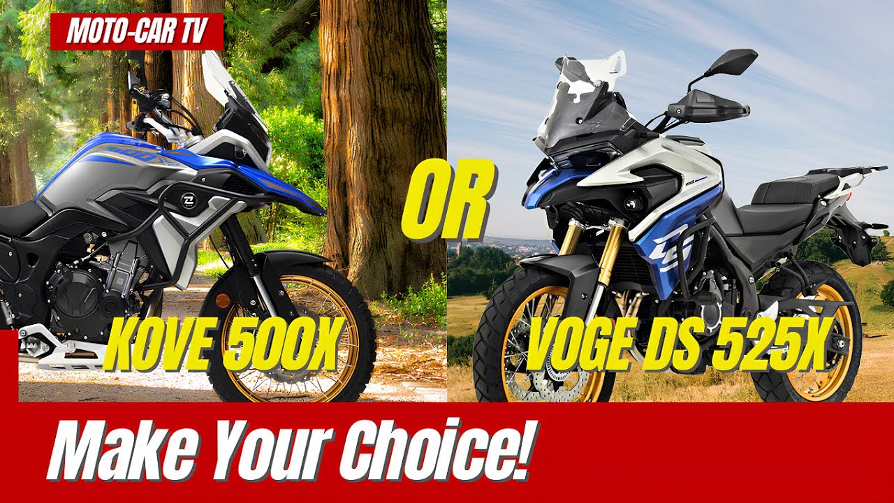 KOVE 500X or VOGE DS 525X | MOTO-CAR TV