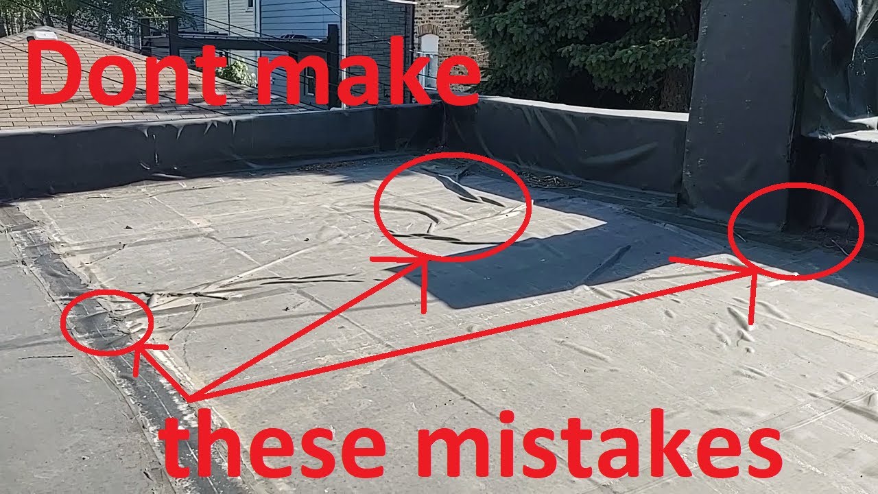 EPDM Roofing Install Tips