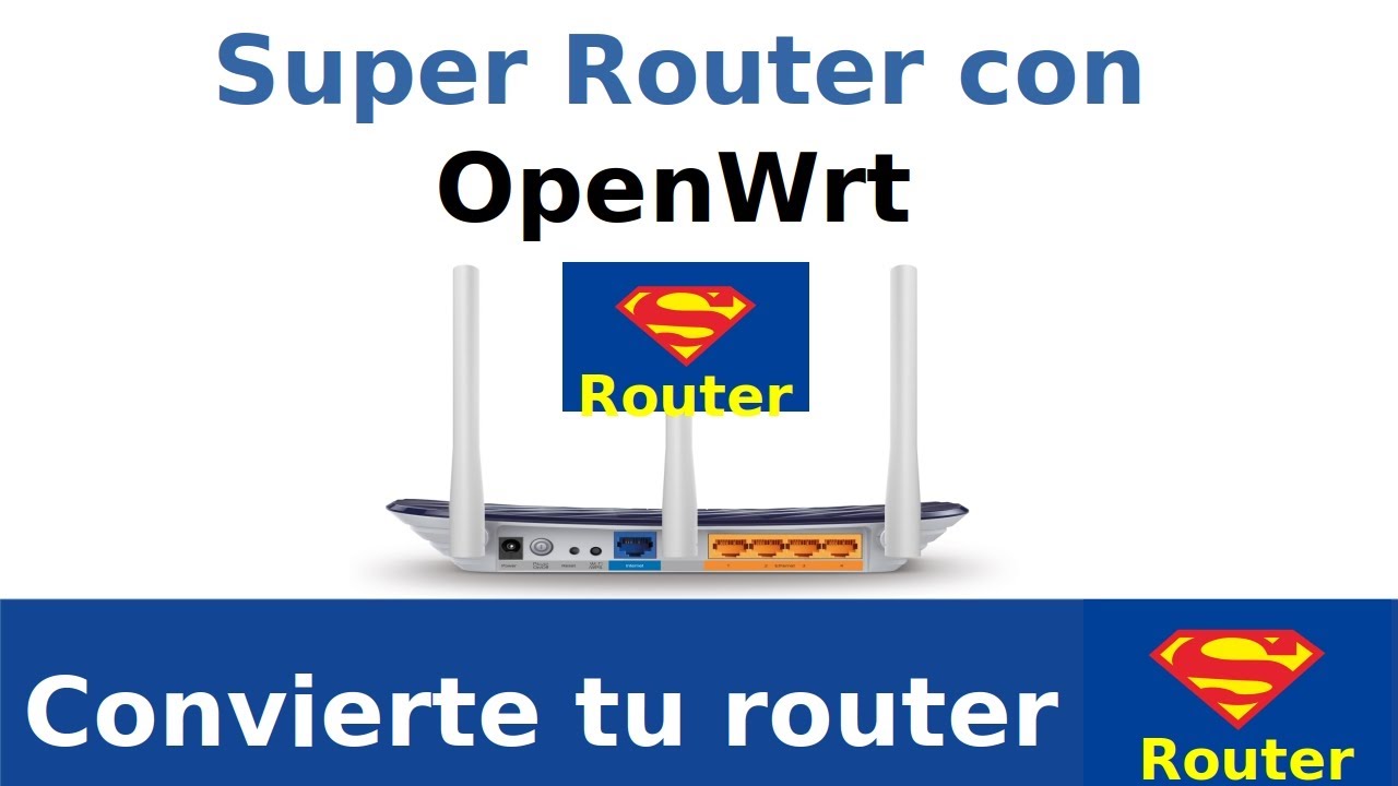 Super Router con OpenWrt para Archer C20 v5
